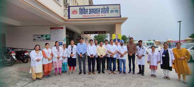 उपलब्धि – सिविल अस्पताल हरोली बना नेशनल क्वालिटी सर्टिफाइड