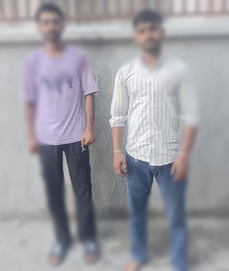 चिट्टे सहित दो पकड़े