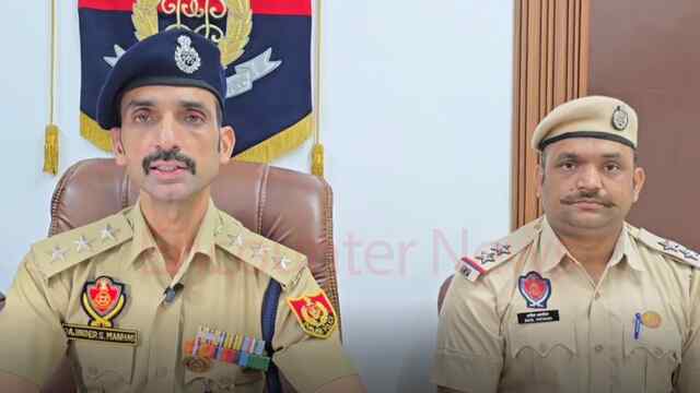Punjab News: 6 आरोपी 2 पिस्तौल, 250 ग्राम हेरोइन व 1000 रुपए के साथ काबू, देखें वीडियो