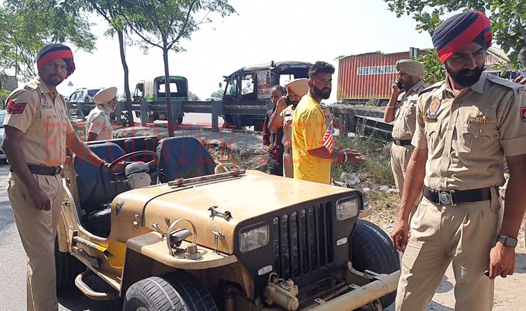 Jalandhar News: नशे में धुत्त हुल्लड़बाज jeep चालक को किया काबू, देखें वीडियो