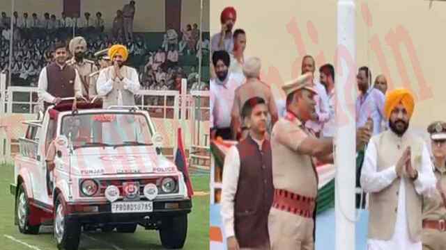 Jalandhar News: Guru Gobind Singh Stadium में मंत्री तरनप्रीत सौंध ने फहराया तिरंगा, देखें LIVE