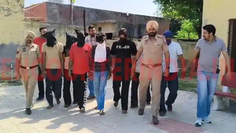 Punjab News: Lawrence Bishnoi गिरोह के 7 गुर्गे 5 Pistols और 7 Magazines के साथ गिरफ्तार, देखें वीडियो