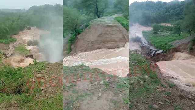 Haryana News: बांध टूटने से इस इलाके में जलभराव, कई घरों पर मंडराया खतरा, देखें वीडियो