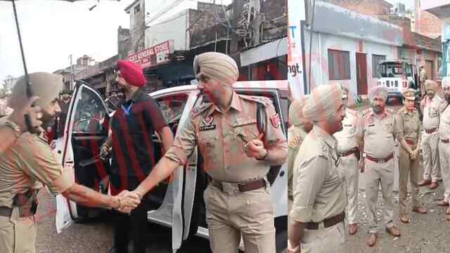 Punjab News: इस इलाके में पुलिस का एक्शन, 9 गिरफ्तार, देखें वीडियो