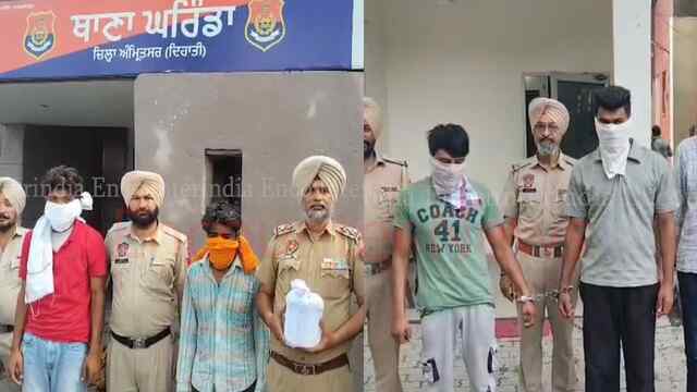 Punjab News: 1.5 किलो हेरोइन सहित 4 तस्कर गिरफ्तार, देखें वीडियो