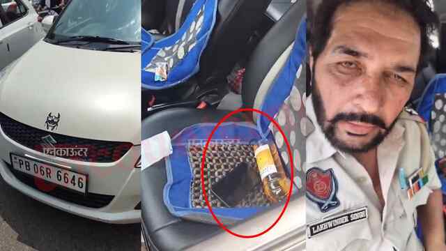 Punjab News: नशे में धुत ASI ने मारी एक्टिवा को टक्कर, देखें Viral वीडियो