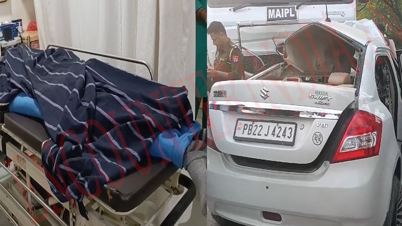 Punjab News: सड़क हादसे में कार ने खाई पल्टियां, Driver की मौत, देखे वीडियो