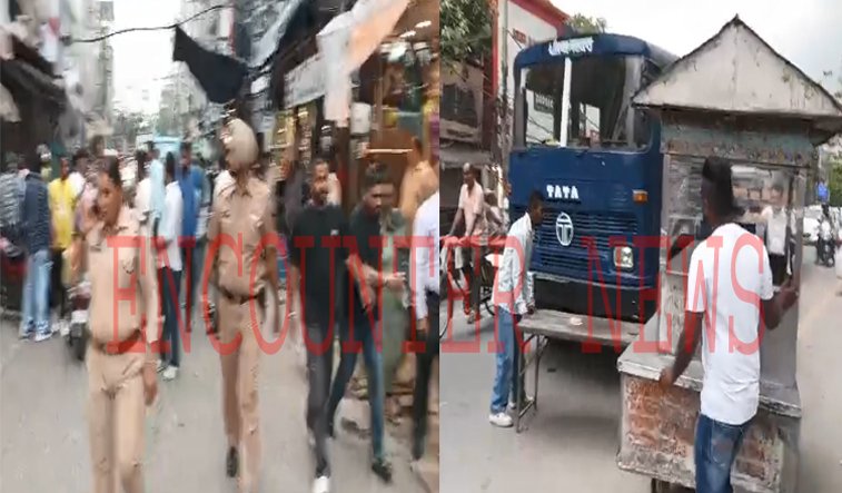 Jalandhar News: मेन बाजार में दुकानदारों के खिलाफ नगर निगम और ट्रैफिक पुलिस की टीम ने की कार्रवाई, देखें वीडियो