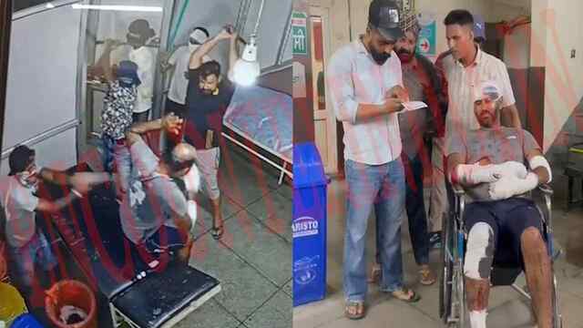Phagwara news: जंग का मैदान बना Civil Hospital, तेजधार हथियारों से व्यक्ति पर किया हमला, देखें वीडियो