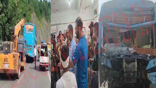 Amarnath Yatra में 4 बसों की टक्कर में कई श्रद्धालु घायल, देखें वीडियो