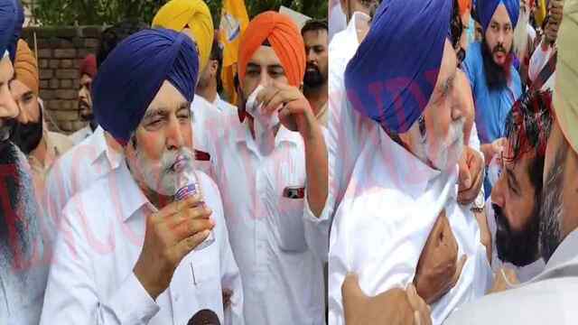 Punjab News: धरना प्रदर्शन में अकाली दल के नेता मलूका की बिगड़ी तबीयत, देखें वीडियो