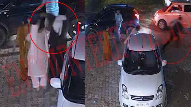Punjab News: Restaurant के बाहर खड़ी महिला की सोने की चेन झपटकर युवक फरार, देखें CCTV