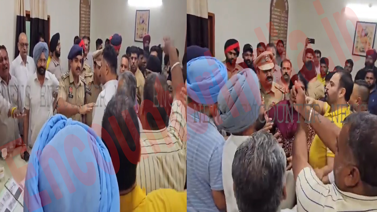 Jalandhar News: चेयरमैन के दफ्तर में गरमाया मामला, ठेकेदार के बाउंसर पर लगे आढ़तियों को धमकाने के आरोप, देखें वीडियो