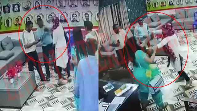 Punjab News: जंग का मैदान बना स्कूल, प्रिंसीपल के साथ टीचर ने की हाथापाई, देखें CCTV
