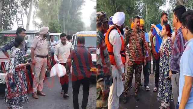 Punjab News: डीसी साक्षी साहनी ने संभाला मोर्चा, बाढ़ प्रभावित इलाकों में फंसे लोगों को पहुंचाई मदद, देखें वीडियो