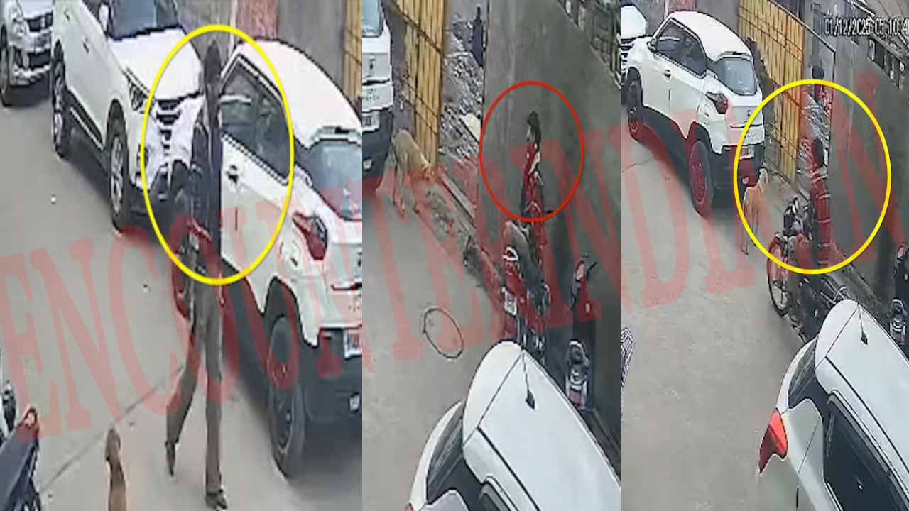 Jalandhar News: नहीं रूक रही वारादतें, सरेआम बाइक लेकर चोर फरार, देखें CCTV