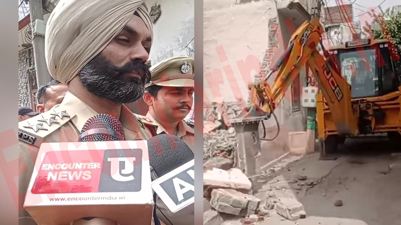 Jalandhar News: पुलिस और नगर निगम ने घर पर चलाया बुलडोजर, देखें Live