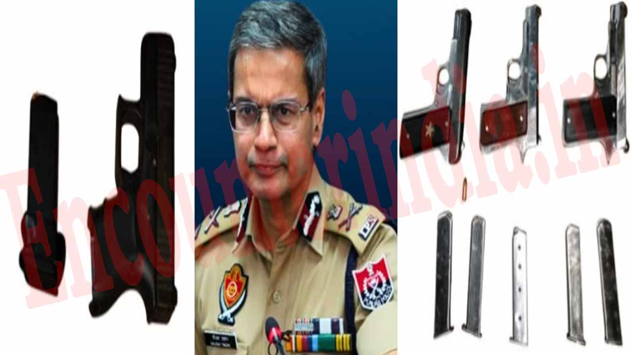 Punjab News: 9mm Glock pistol समेत 2 आरोपी गिरफ्तार, फायरिंग की दो वारदातों का खुलासा