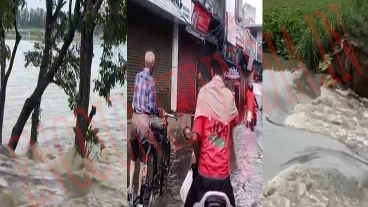 सोम-पथराला उफान पर, दादूपुर नहर ने तोड़ा किनारा, 20 गांव दहशत में, देखें Video