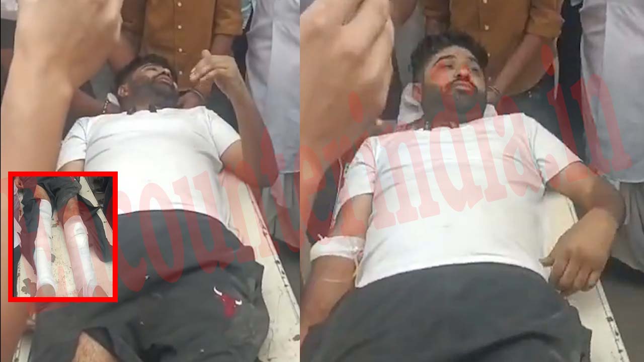 MLA सहित 11 के खिलाफ FIR दर्ज, देखें वीडियो