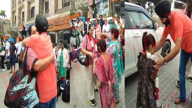Jalandhar News: महिला कांस्टेबल Baljeet Kaur ने विदेश में चमकाया नाम, हुआ जोरदार स्वागत, देखें वीडियो
