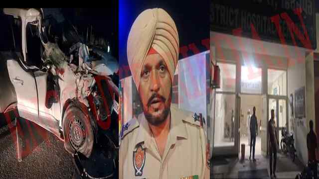 Punjab News: ट्रक और कार में जबरदस्त टक्कर में कार के उड़े परखच्चे, 2 गंभीर रूप से जख्मी, देखें वीडियो