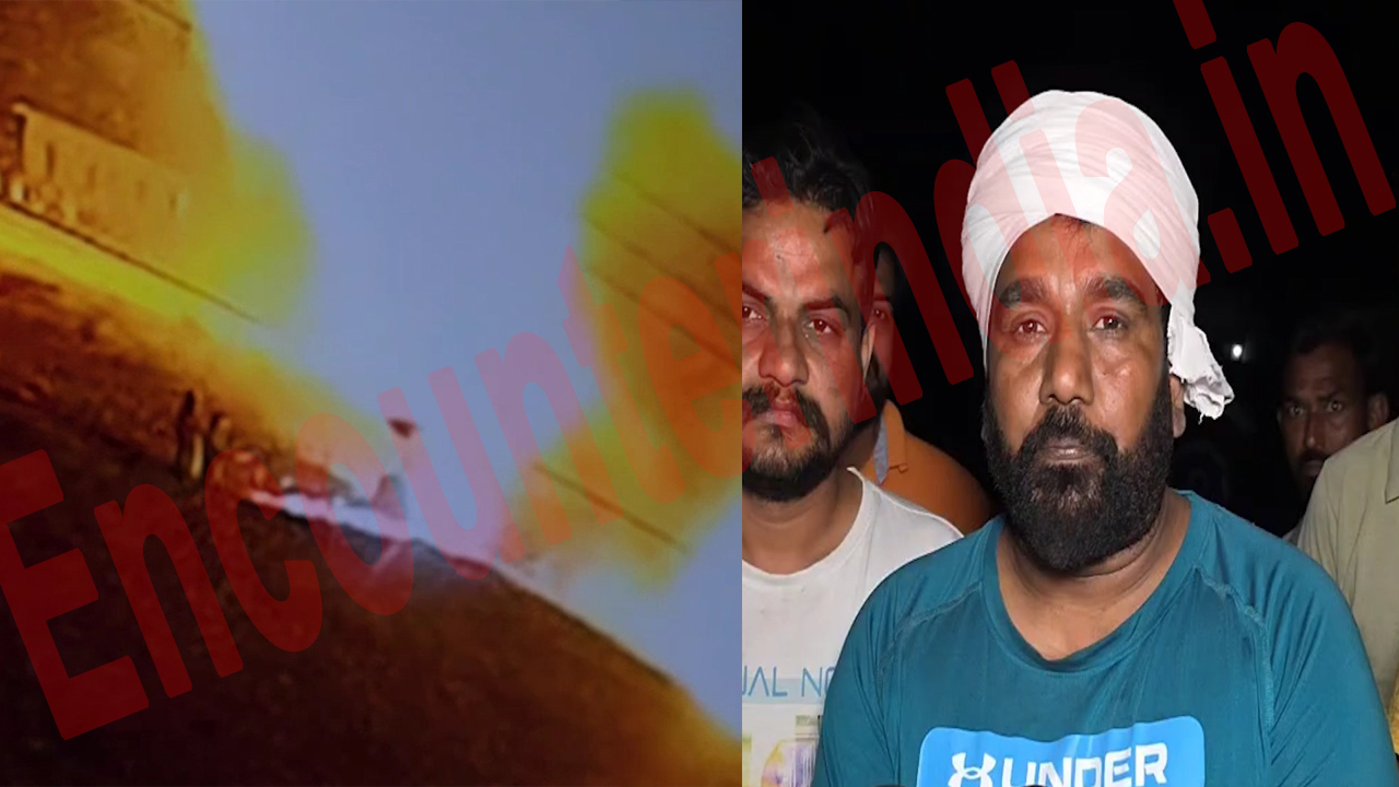 Punjab News: तारों में Sparking से खेतों में लगी गेहूं की फसल को आग, देखें वीडियो