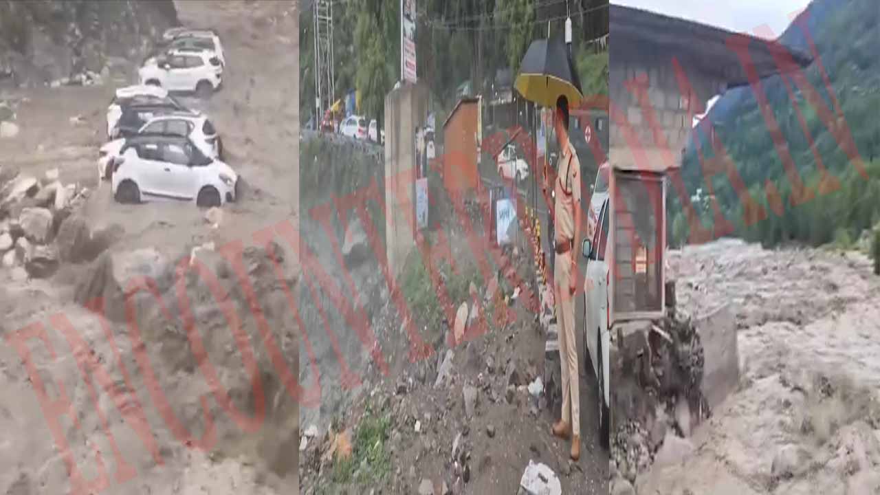 मॉनसून की शुरुआत में बाढ़ का तांडव, 15 से 20 मजदूर बह गए, 2 की मौत, फंसे वाहन, देखें वीडियो