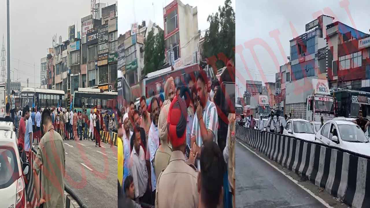 Punjab News: सरकारी बस कर्मियों ने किया हाईवे जाम, लोग हुए परेशान, देखें वीडियो
