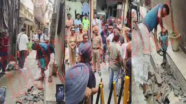 Jalandhar News: मेन बाजार में तस्कर के घर पर प्रशासन ने की कार्रवाई, देखें Live