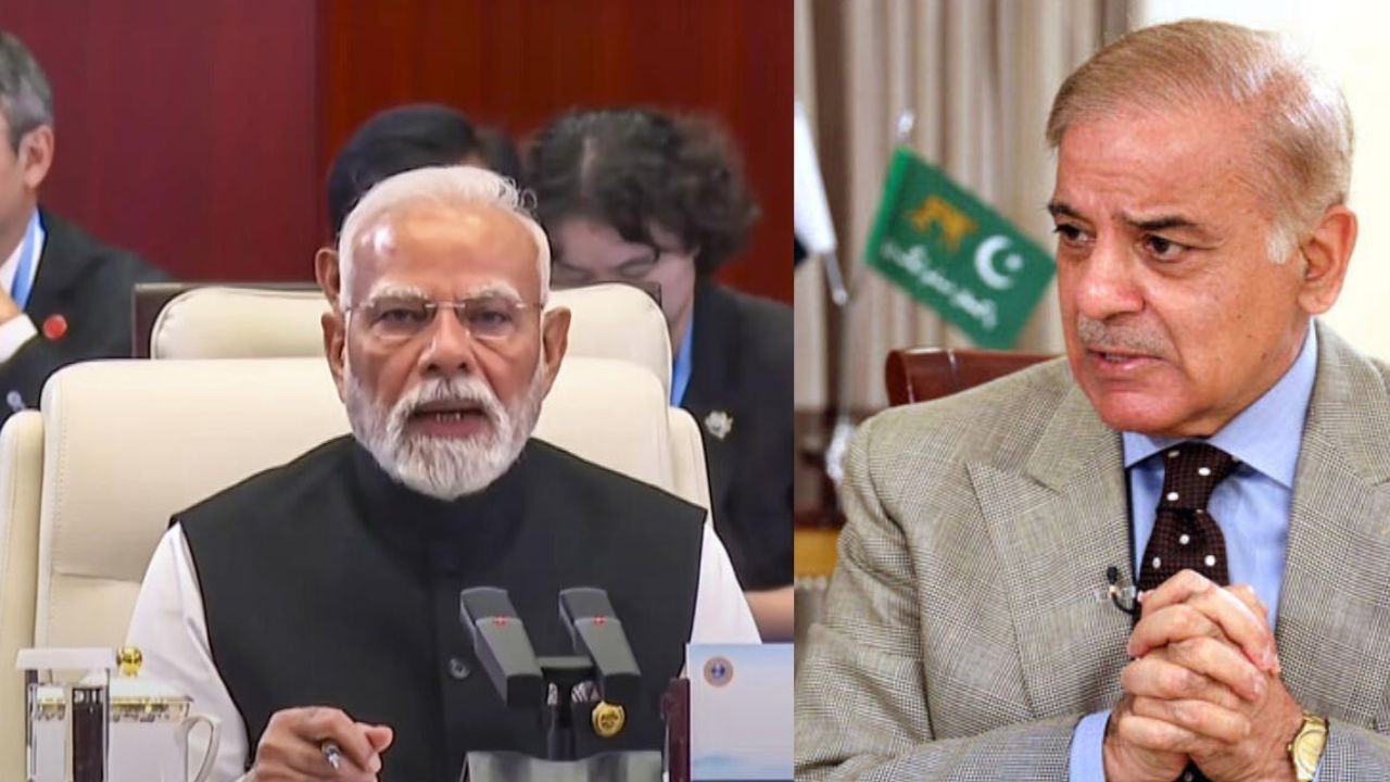 SCO Summit में पीएम मोदी ने पाकिस्तान को दिया कड़ा संदेश, शहबाज शरीफ के सामने कह दी ये बात