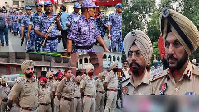 Punjab News: घल्लूघारा सप्ताह के मद्देनजर पुलिस कमिश्नर भुल्लर ने निकाला फ्लैग मार्च, देखें वीडियो