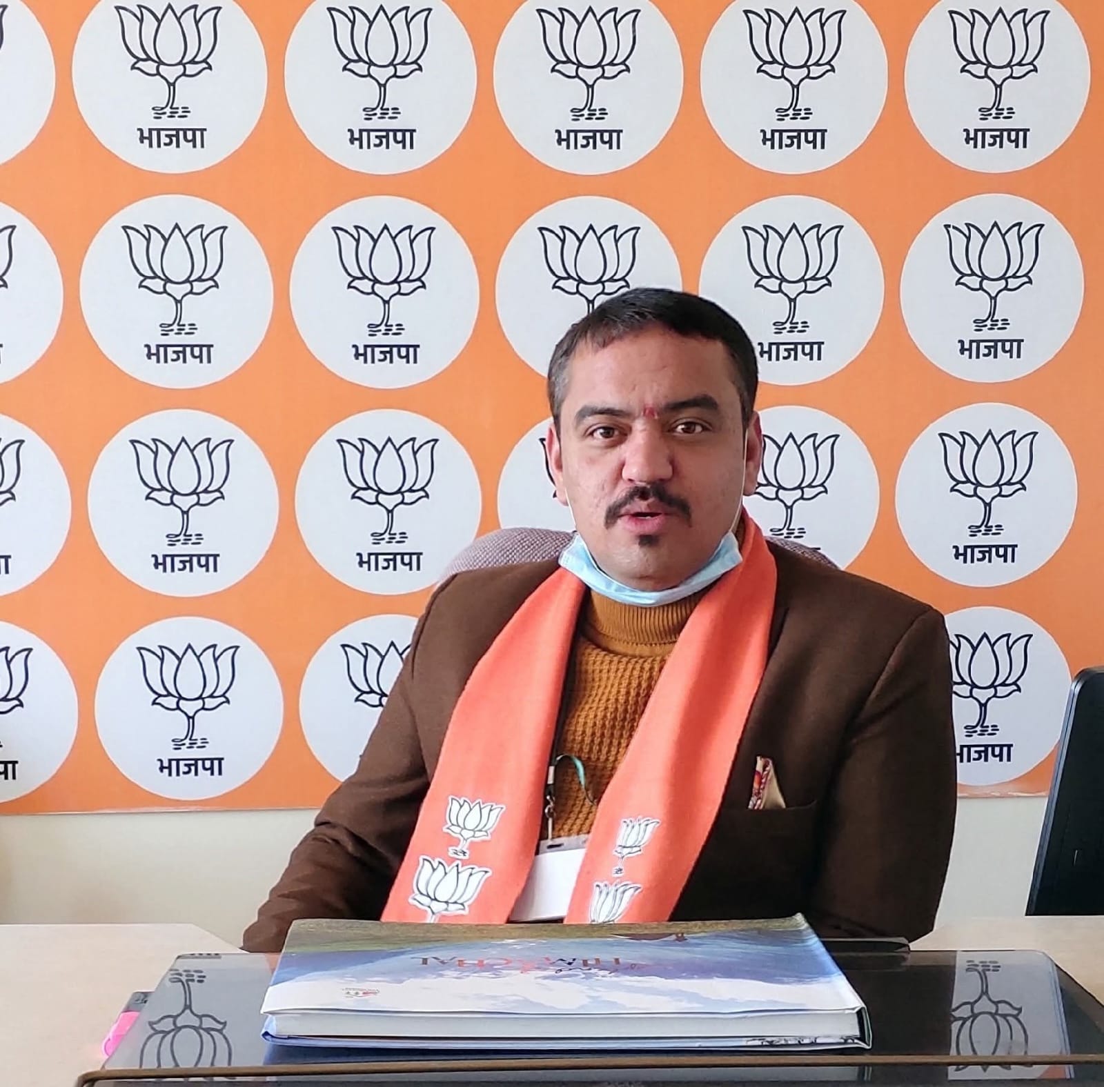 नालागढ़ के सौरभ धीमान को भाजपा सोशल मीडिया का बनाया सह संयोजक