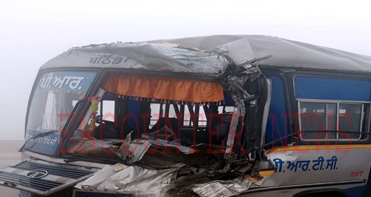 Punjab News: सवारियों से भरी PRTC की Bus की हुई टक्कर, कई घायल