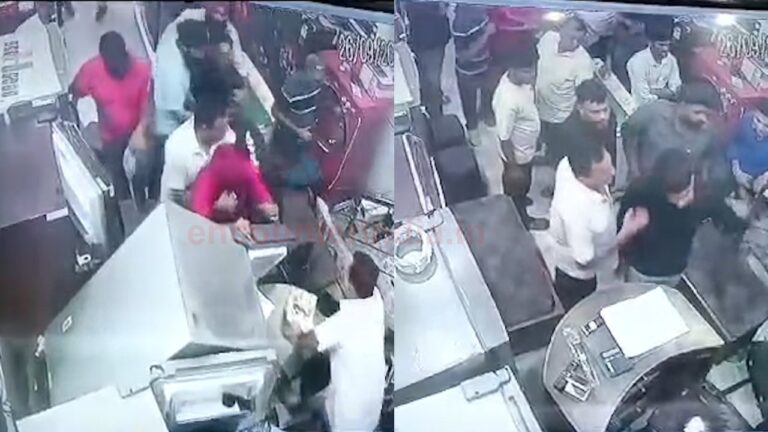 Phagwara News: AC बदलवाने आए युवकों ने किया दुकानदार पर हमला, देखें Video