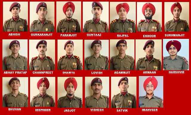 महाराजा रणजीत सिंह आर्म्ड फोर्सेज प्रिपरेटरी इंस्टीट्यूट के 20 कैडेट एनडीए मेरिट सूची में शामिल