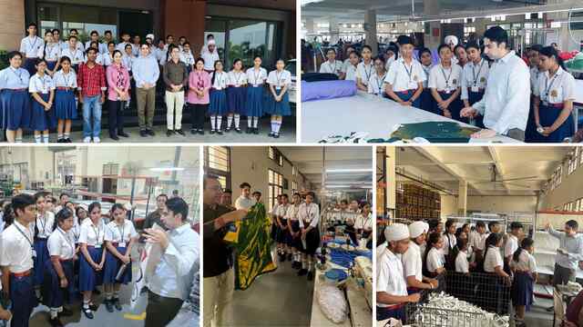 Jalandhar News: Innocent Hearts School नूरपुर रोड शाखा के कॉमर्स छात्रों के लिए औद्योगिक भ्रमण का आयोजन
