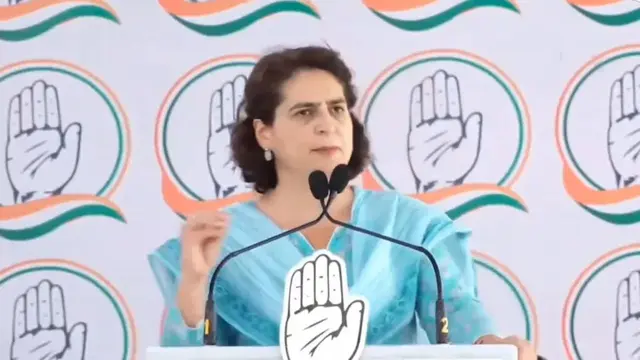 Priyanka Gandhi ने BJP का किया घेराव, चुनी हुई सरकार गिराने की हुई कोशिश, देखें Video