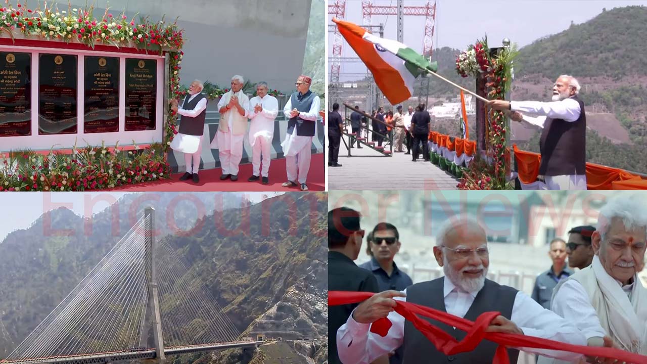 बनकर तैयार हुआ Eiffel Tower से ऊंचा Chenab Arch Bridge, PM Modi ने किया उद्घाटन, देखें Video
