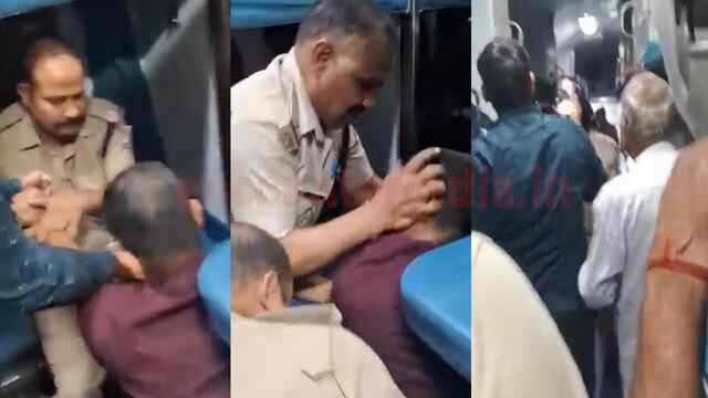 Train में AC Cooling ना होने पर यात्री ने खींची चेन, मौके पर पहुंची RPF, भारी हंगामा, Video Viral