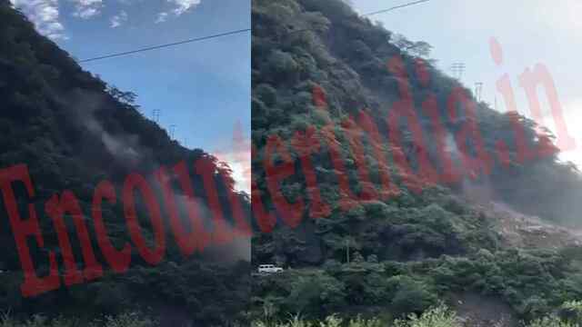 फिर से बंद हुआ Chandigarh-Manali National Highway, भरभराकर गिरा पहाड़, देखें वीडियो