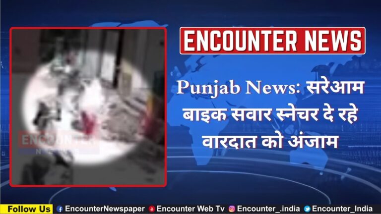 Punjab News: सरेआम बाइक सवार स्नेचर दे रहे वारदात को अंजाम, देखें CCTV