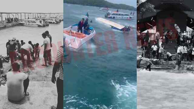 बड़ा हादसाः समुद्र में पलटी भारतीय पर्यटकों से भरी स्पीडबोट, 15 की मौत, देखें वीडियो