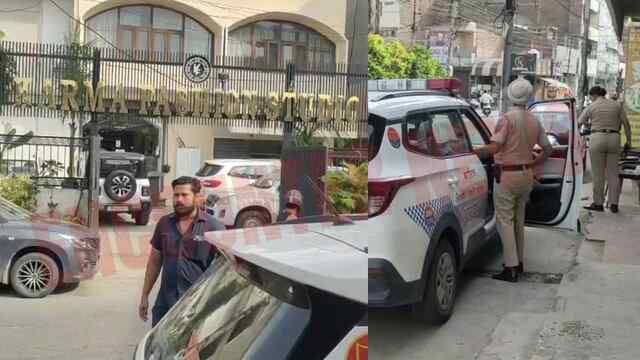 Jalandhar News: Karma Fashion Studio के बाहर पुलिस तैनात, देखें वीडियो