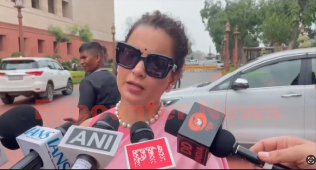 नशे को लेकर सांसद कंगना का आया विवादित बयान, देखें वीडियो