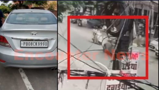 Jalandhar News: दिल दहलाने वाली घटना, कार की टक्कर में एक्टिवा सवार महिलाएं कई फीट हवा में उछली, देखें CCTV