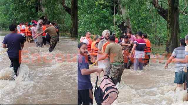 Punjab News: बांध में दरार आने से घरों में घुसा पानी, Police और NDRF ने किया रेस्क्यू, देखें Live
