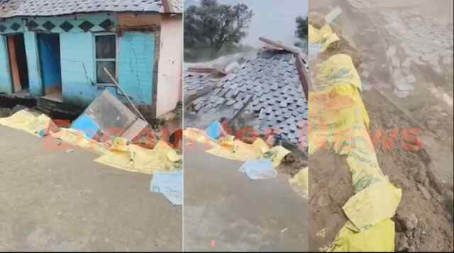 चंद सैकेंड में गिर गया मकान, पेट्रोल पंप संचालकों को DC ने किए आदेश जारी, देखें Live
