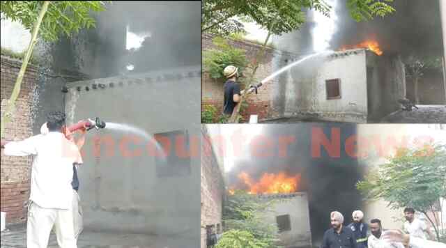 Punjab News: कबाड़िया बाजार में लगी भीषण आग, इलाके में दहशत, देखें वीडियो
