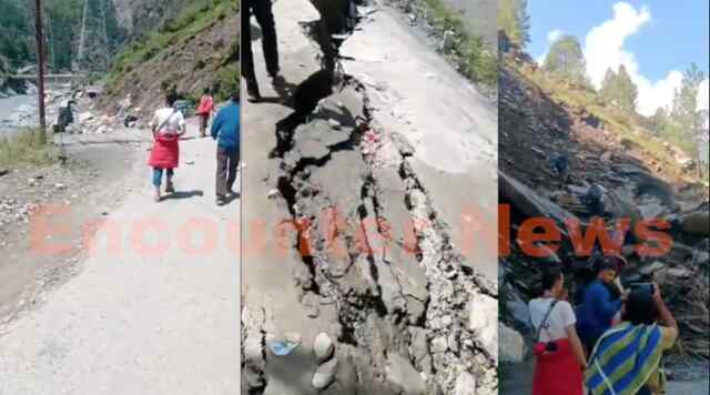 Punjab News: Landslide से हजारों की तादाद में मणिमहेश में फंसे कई श्रद्धालु, देखें वीडियो